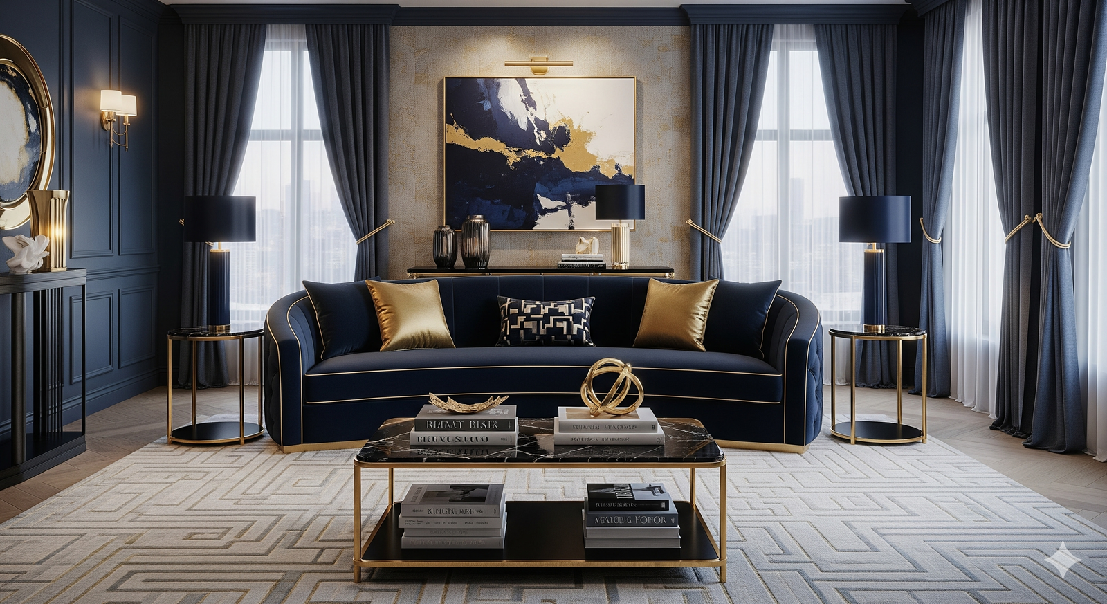 Modern luxury interior